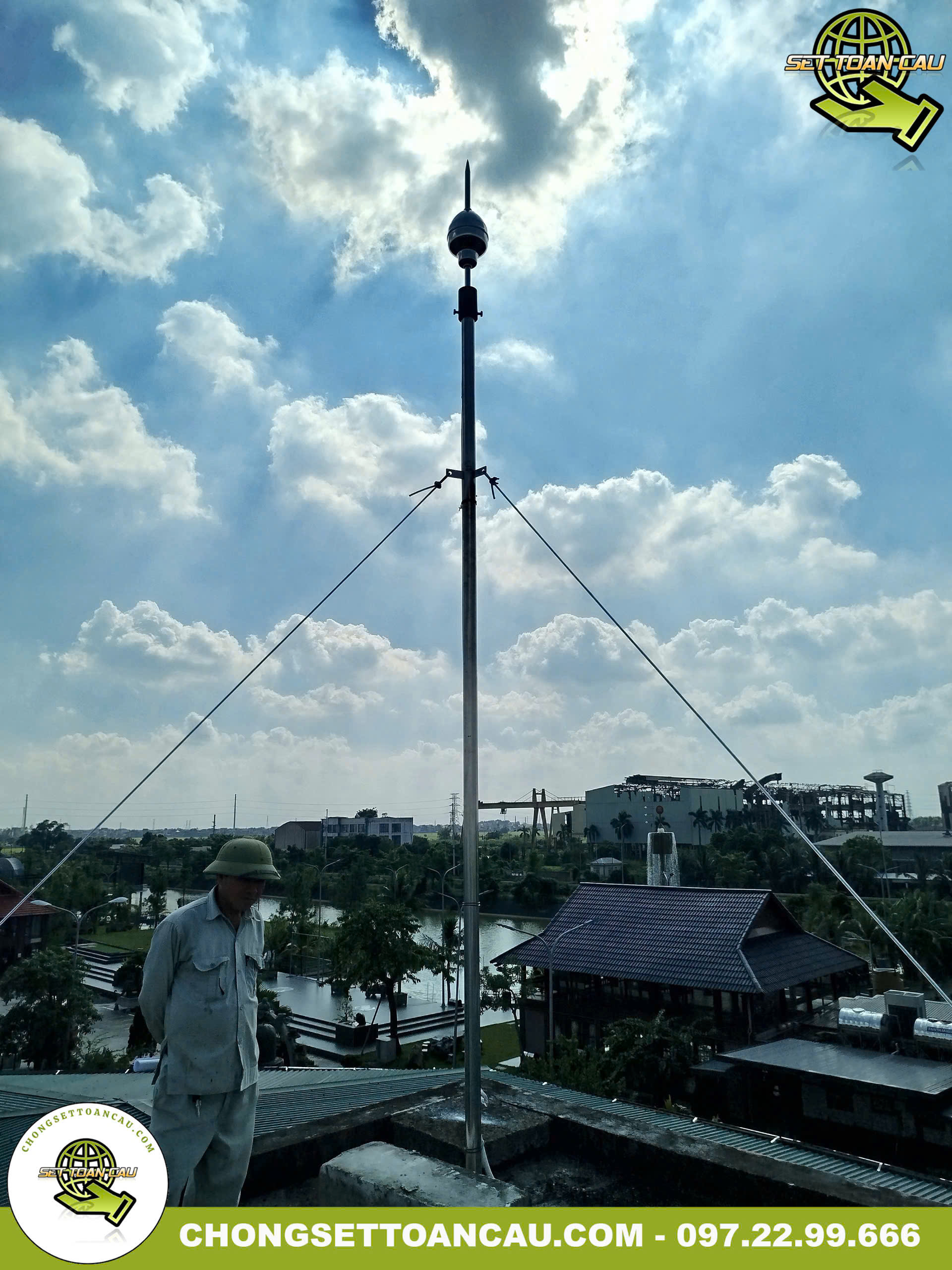 Chống Sét Cho Trường Lái Xe Đông Đô