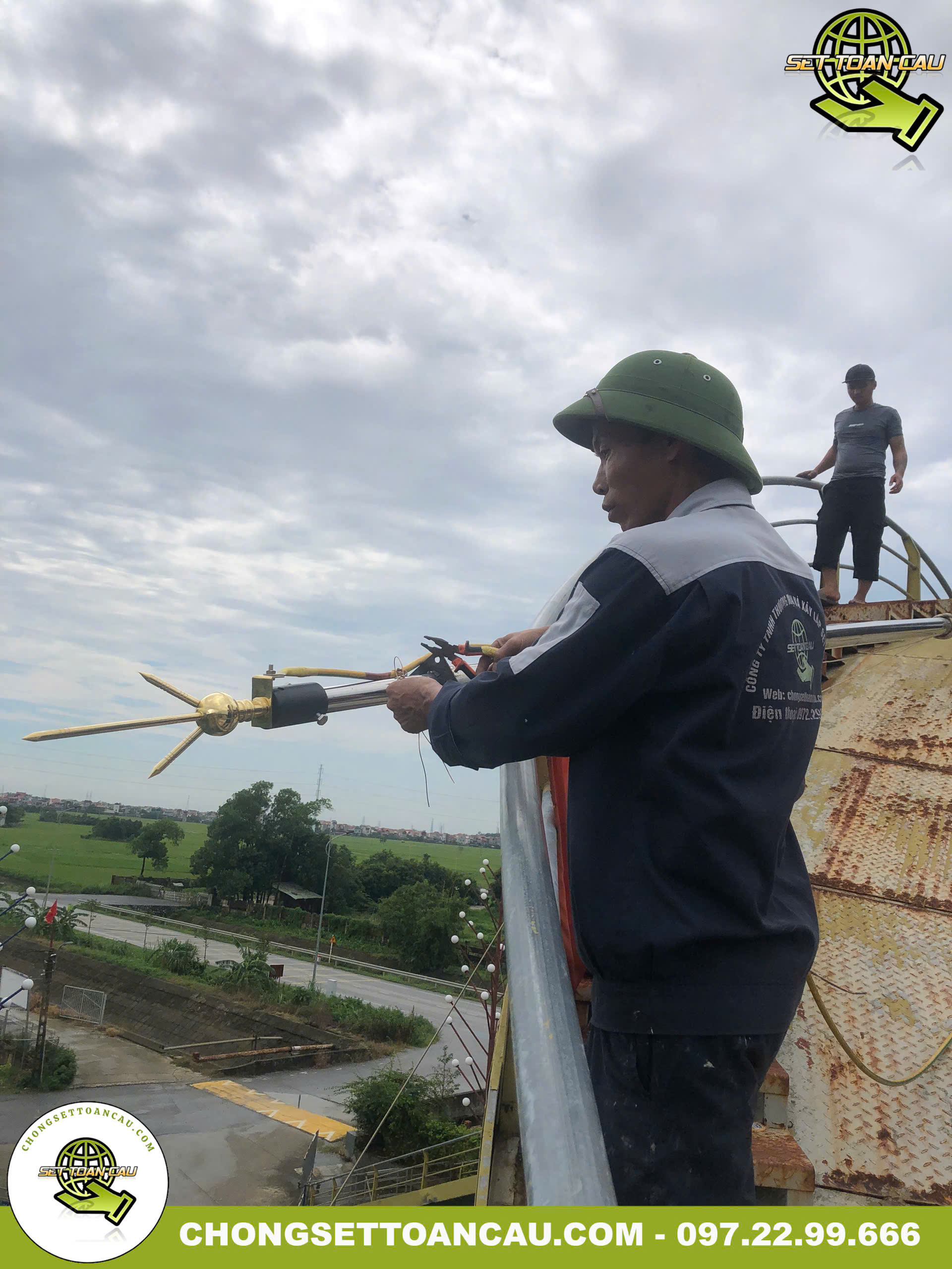 Chống Sét Cho Trường Lái Xe Đông Đô