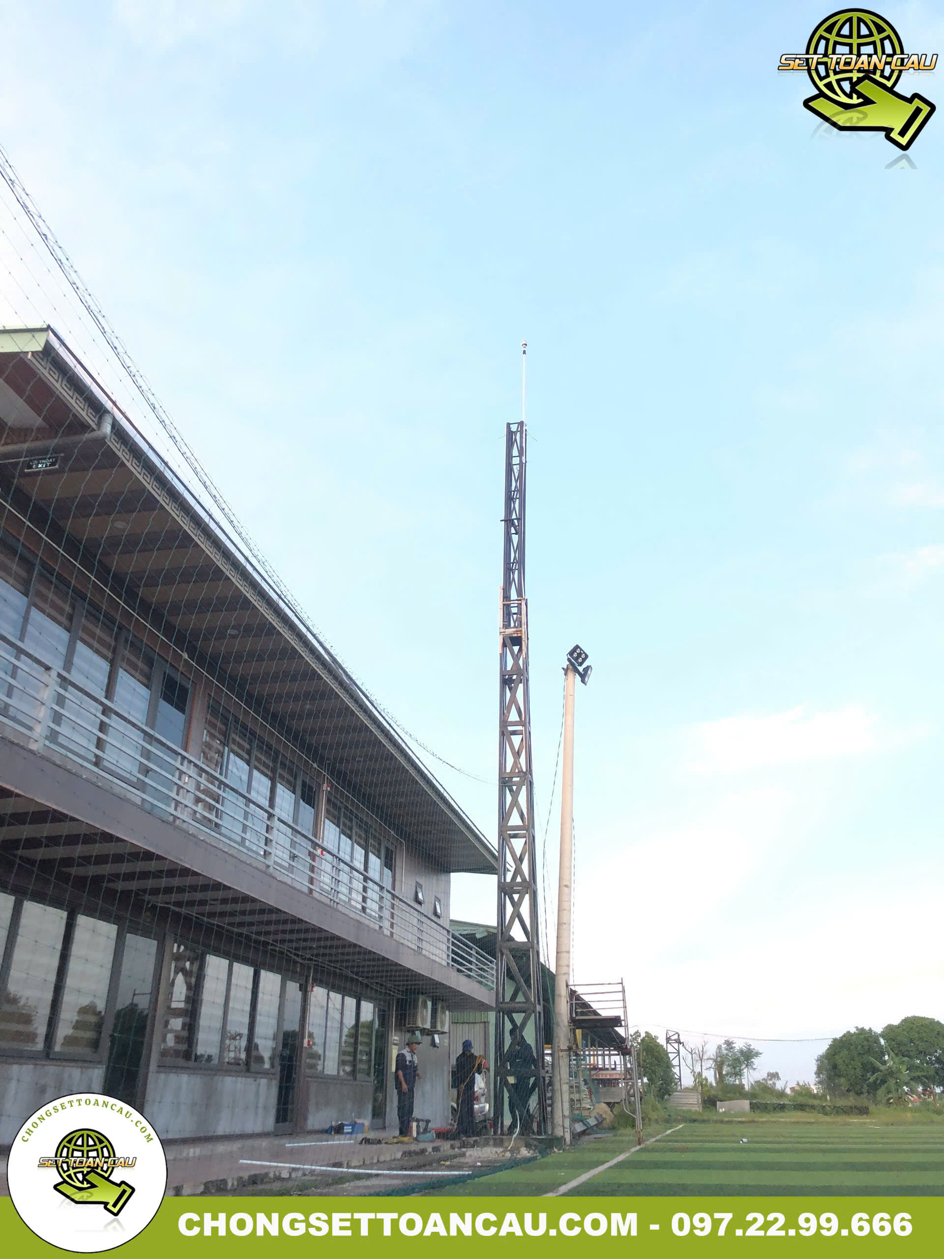 Kim Thu Sét Bán Kính 107m